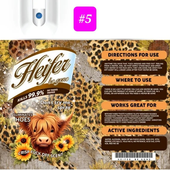 Heifer Be Gone 20 oz Tumbler - Picture 8 of 9